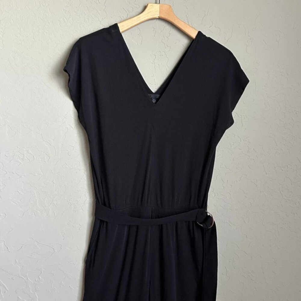 ATM Anthony Thomas Melillo Size S Black High Torison Jumpsuit Romper - Picture 3 of 14